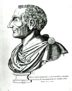 Buste portrait de Titus Livius connu sous le nom de Tite-Live (59 av. J.-C.-17 ap. J.-C.), 1622 - Italian School